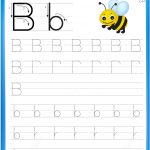Letter B Is For Bee Handwriting Practice Worksheet | Free Printable   Letter B Puzzle Printable
