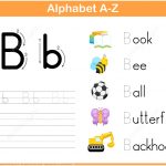 Letter B Tracing Worksheet | Free Printable Puzzle Games   Letter B Puzzle Printable