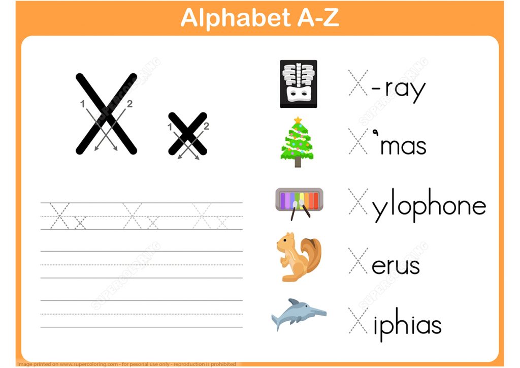 Letter X Tracing Worksheet Free Printable Puzzle Games X Puzzle Worksheet Printable 