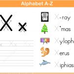 Letter X Tracing Worksheet | Free Printable Puzzle Games   X Puzzle Worksheet