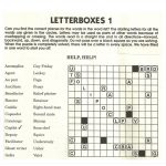 List Of Synonyms And Antonyms Of The Word: Letterbox Puzzles   Printable Tanglewords Puzzles