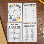 Lunch Box Activity And Puzzle Notes   Love Paper Crafts   Printable Paper Puzzles