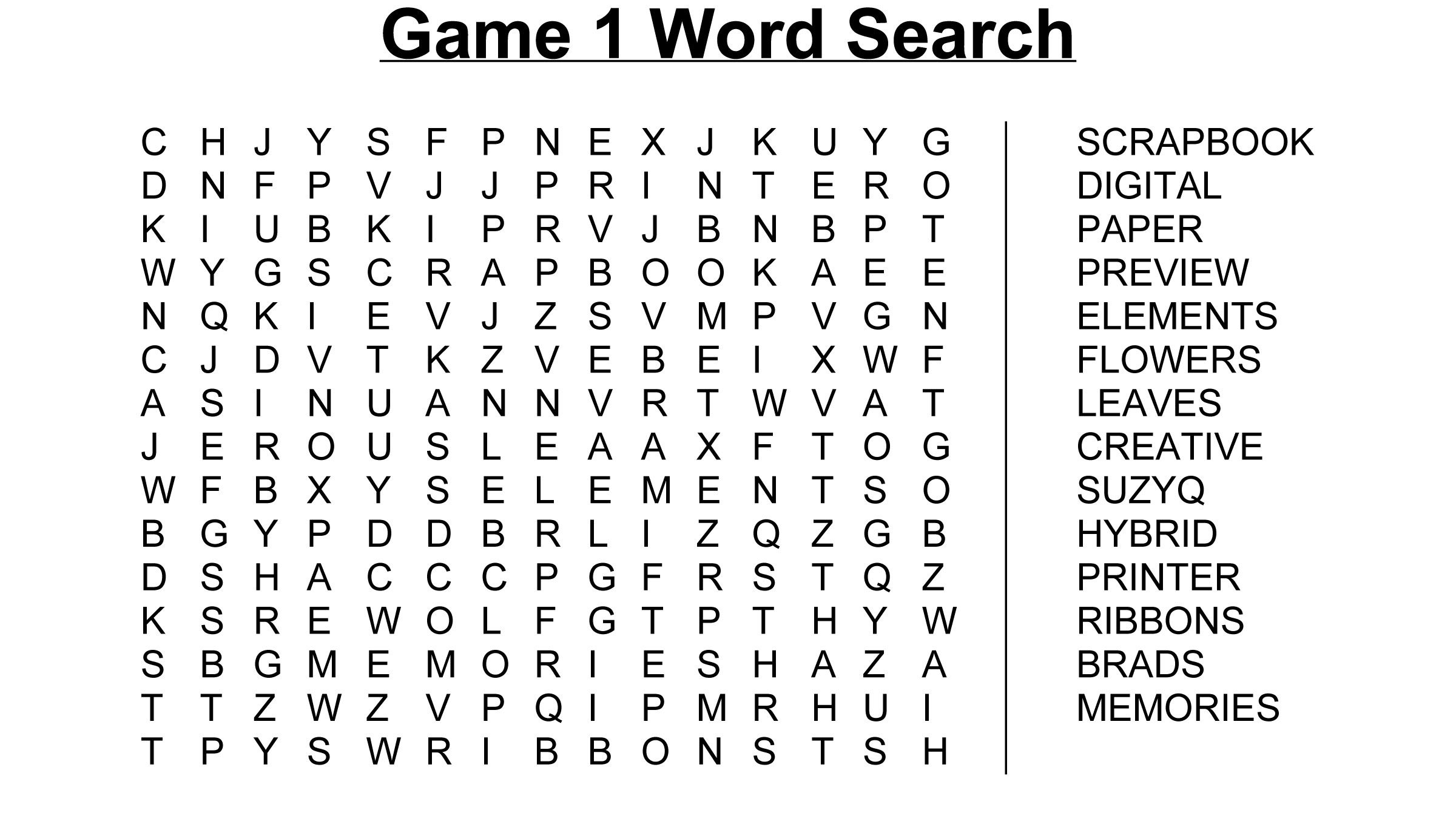 Make Free Printable Word Search |  » Word Search Generator __ - Printable Word Puzzles Uk