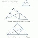 Math Puzzles For Kids   Shape Puzzles   Printable Triangle Puzzle