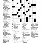 Matt Gaffney's Weekly Crossword Contest: May 2011   Los Angeles Times Crossword Puzzle Printable