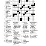 Matt Gaffney's Weekly Crossword Contest: May 2011   Printable North Of 49 Crossword Puzzles