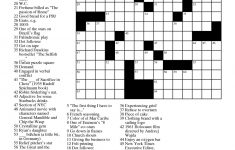 Printable Crossword Puzzles Toronto Star