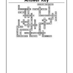 Memorial Day Crossword Puzzle Answer Sheet | Holiday Classroom   Memorial Day Crossword Puzzle Printable