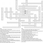 Milestone Ela 8Th Grade Crossword   Wordmint   Crossword Puzzles Printable 8Th Grade