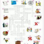 Money   Free Esl, Efl Worksheets Madeteachers For Teachers   Printable Money Crossword Puzzle
