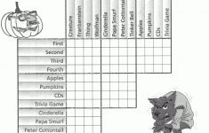 Printable Monster Puzzle