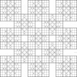 Monster Sudoku 16X16 | Www.topsimages | Printable Giant Sudoku   Printable Sudoku Puzzles 16X16 Free