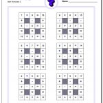 Multiplication And Division With Missing Operations (Small)   Printable Multiplication Puzzles
