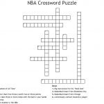 Nba Crossword Puzzle Crossword   Wordmint   Printable Basketball Crossword Puzzles