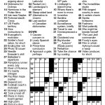 Newsday Crossword Puzzle For Jun 07, 2018,stanley Newman   Printable Crossword Puzzles Newsday