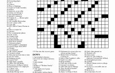 Printable Crossword Puzzles New York Times Free