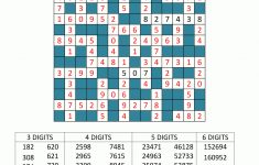 Printable Puzzle Solutions