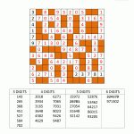 Number Fill In Puzzles   Printable Puzzles.com Answers