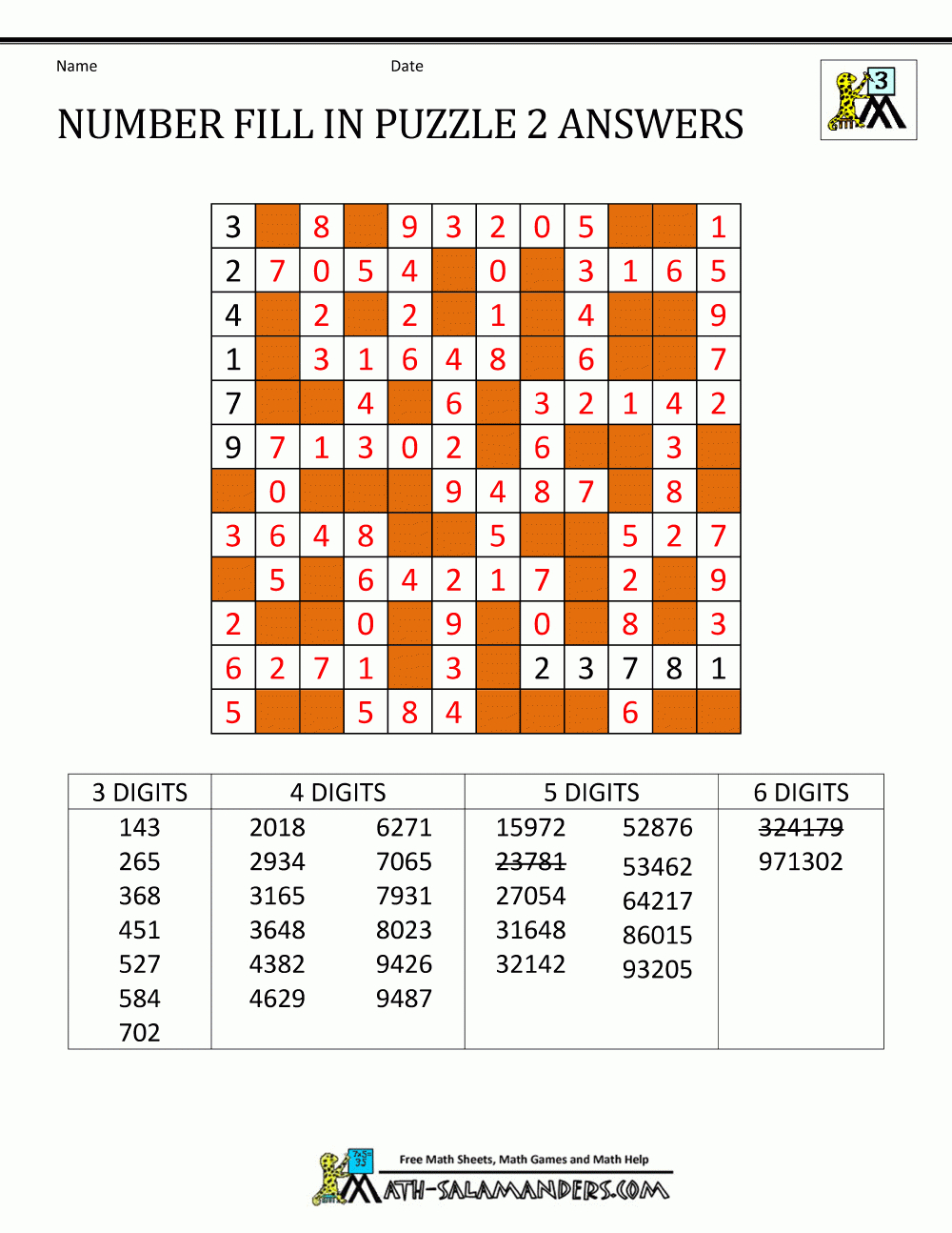 Printable Puzzles Answers Printable Crossword Puzzles