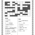 October Fest Freebie Crossword   October Crossword Puzzle Printable