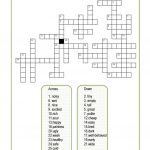 Opposite Adjectives Crossword Worksheet   Free Esl Printable   Printable Opposite Crossword Puzzle