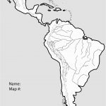Outline Map Of South America Printable With Blank North And For New   Printable Puzzle South America