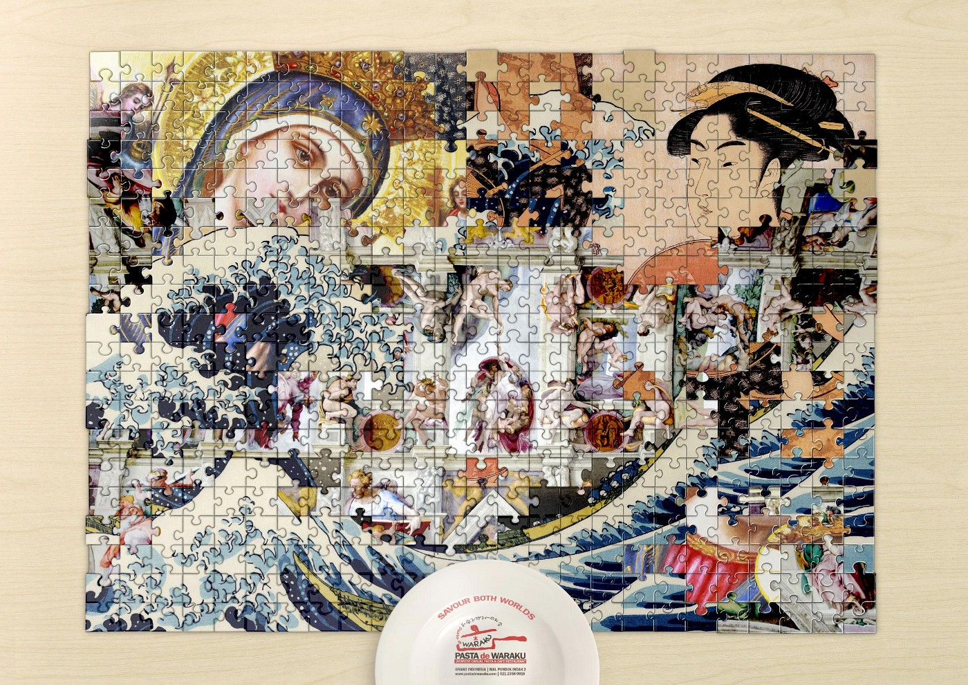 Pasta De Waraku Jigsaw Puzzles - The Inspiration Room - Print Puzzle Jakarta