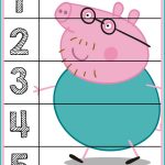 Peppa Pig Number Puzzles #'s 1 5 | Autism Activities For Ages 3 5   Printable Number Puzzles For Preschoolers