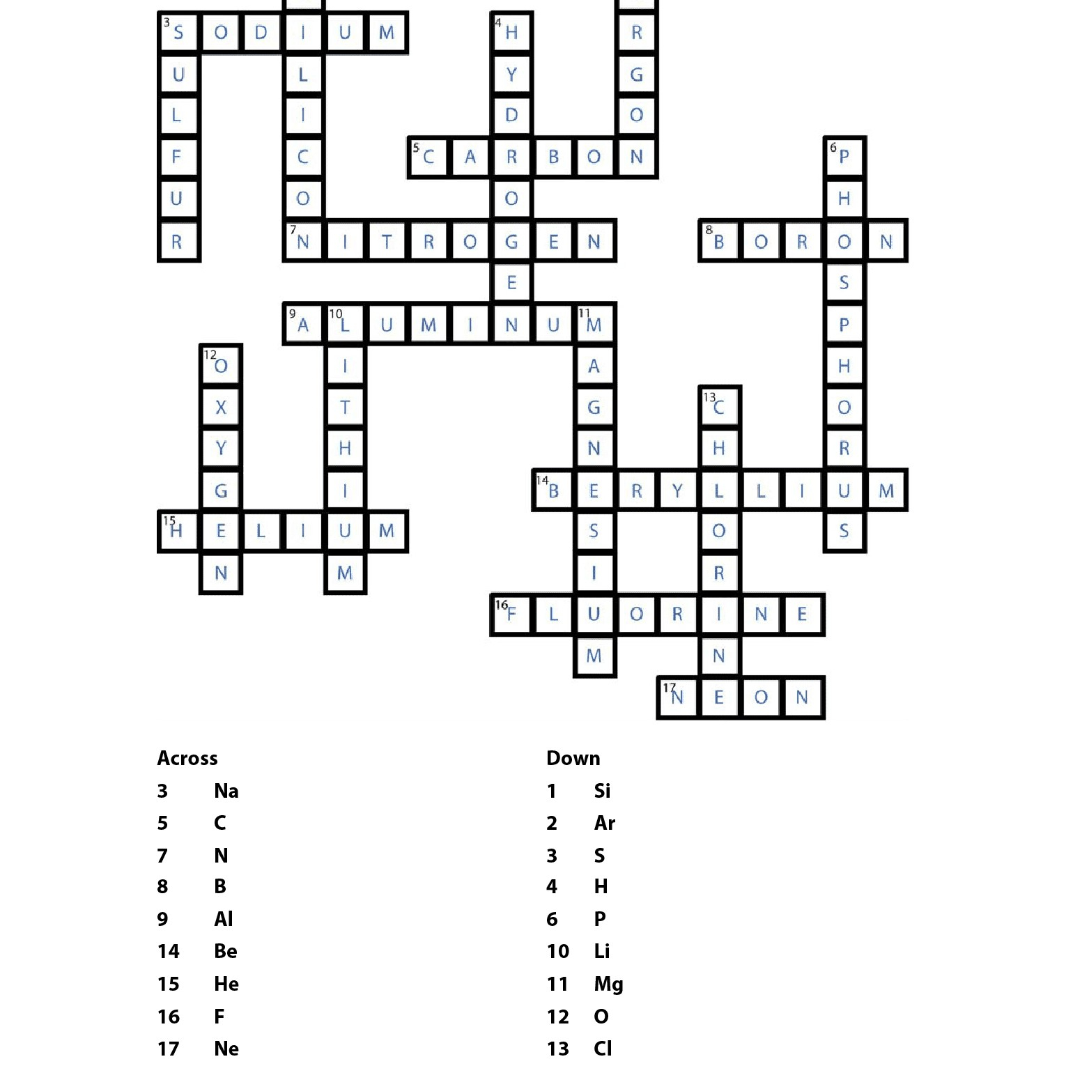 Printable Crossword Puzzles With Answers Pdf Printable Crossword Puzzles