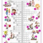 Phrasal Verbs Crossword Puzzle Worksheet   Free Esl Printable   Printable Grammar Crossword Puzzles