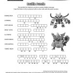 Pincrafty Annabelle On Pokemon Printables | Pokemon Coloring   Printable Crossword Puzzles Pokemon