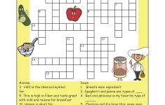 Printable Nutrition Puzzles