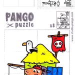 Pirate Island Jigsaw Puzzle #8 #pieces #jigsaw | Pango Printable   8 Piece Puzzle Printable