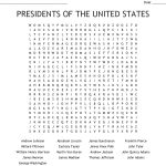 Presidents Of The United States Word Search   Wordmint   Us Presidents Crossword Puzzle Printable