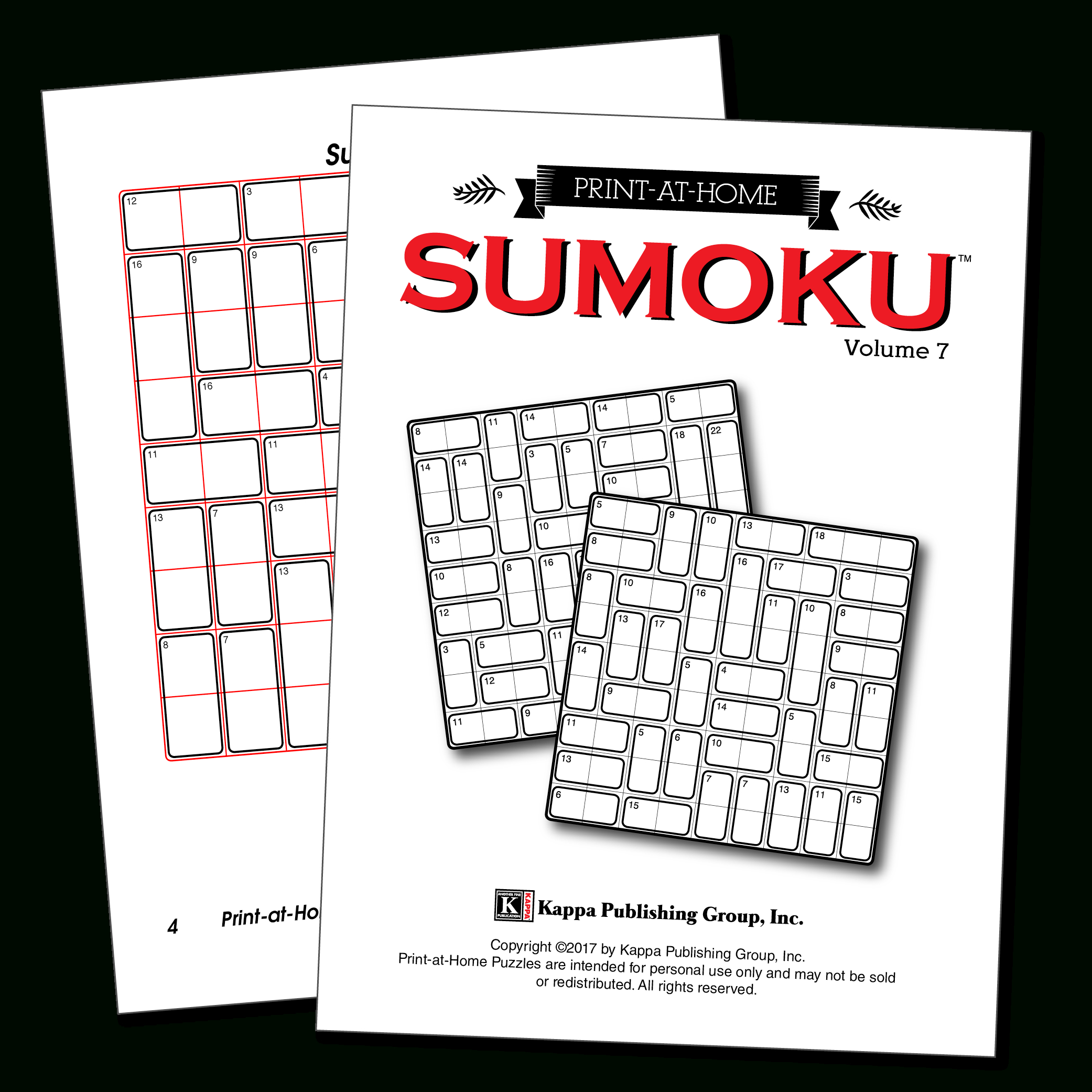 Print-At-Home Sumoku – Kappa Puzzles - Printable Sumoku Puzzles