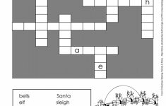 Crossword Puzzle 1St Grade Printable