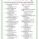 Printable Christmas Song Trivia | Christmas | Christmas Trivia Games   Printable Christmas Puzzles And Quizzes