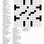 Printable Daily Crossword Puzzles Awesome 5 Best Of Daily Printable   Printable Crossword Puzzles For Adults