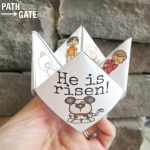 Printable Easter Finger Puzzle With Bible Verses   Perfect For Home   Printable Christmas Finger Puzzle With Bible Verses