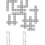 Printable Element Crossword Puzzle And Answers   Printable English Crossword Puzzles With Answers