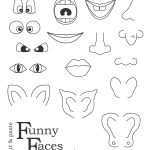 Printable Funny Face Images |  , Wait For It To Load, Right Click   Printable Face Puzzle