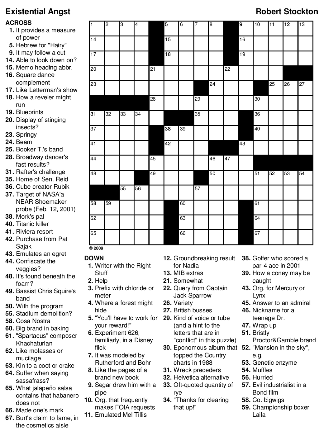 Printable Games For Adults | Mental State | Printable Crossword - Free Printable Crossword Puzzles Difficult