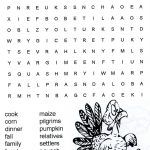 Printable Hard Thanksgiving Crossword Puzzle – Happy Easter   Printable Turkey Puzzle