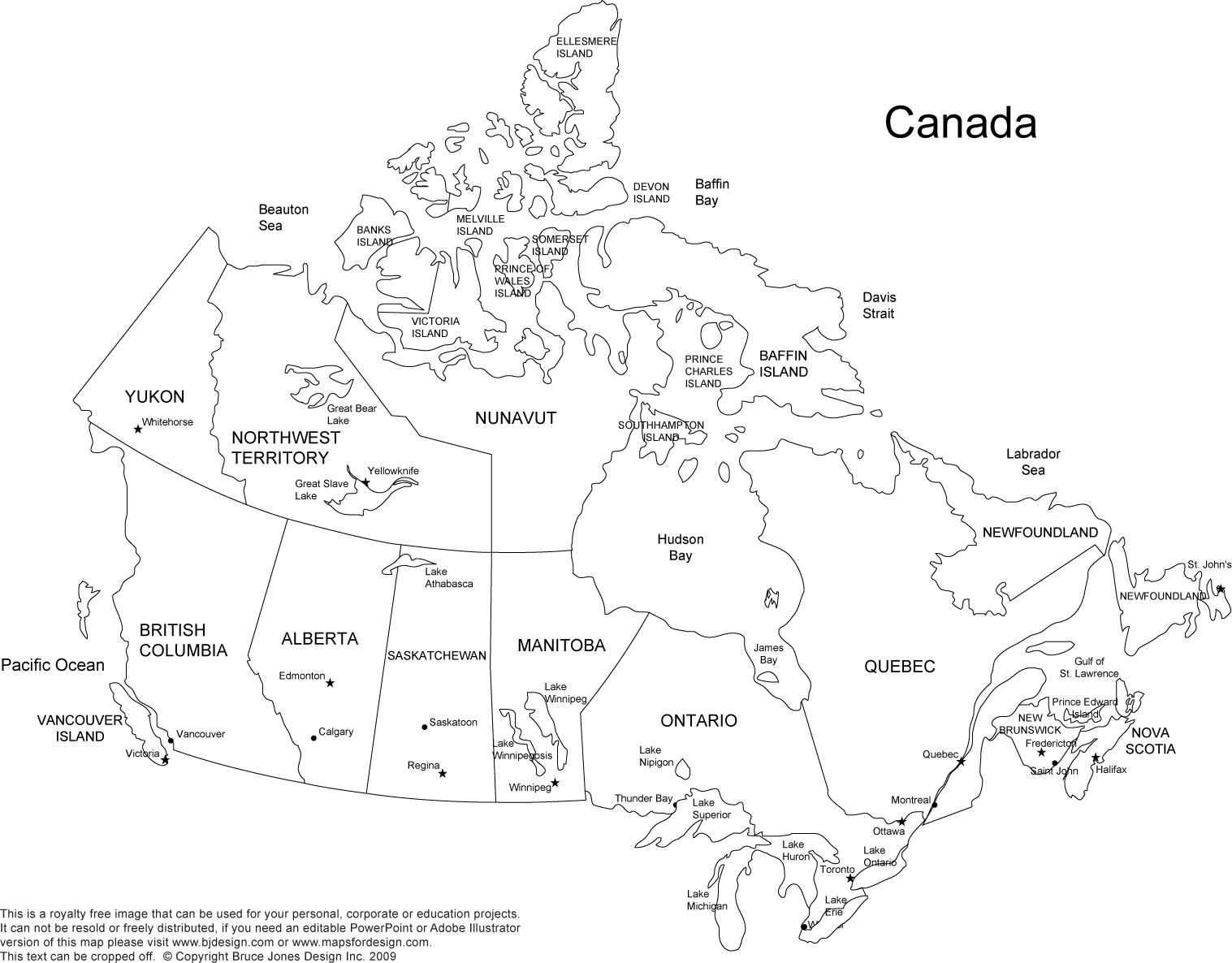 Printable Map Of Canada Provinces | Printable, Blank Map Of Canada - Printable Puzzle Map Of Canada