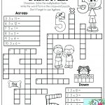 Printable Math Puzzles 5Th Grade Maths Ksheets Middle School Pdf Fun   Printable Math Puzzles For High School