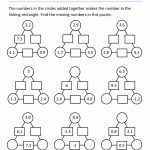 Printable Math Puzzles 5Th Grade   Printable Puzzles For 6 Year Olds
