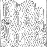 Printable Mazes For Adults For Brain Therapy And Practice | Dear   Printable Puzzle Sheets For Adults