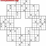 Printable Mega Sudoku Puzzles | Printable Sudoku Free   Printable Crossword Sudoku Puzzles