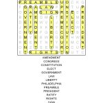 Printable Resources For Constitution Day   Printable Quiz Puzzles