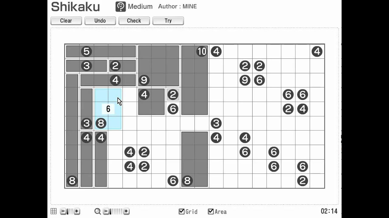 Printable Shikaku (Sikaku) Nikoli Number And Logic Puzzles For Math - Printable Hidato Puzzles